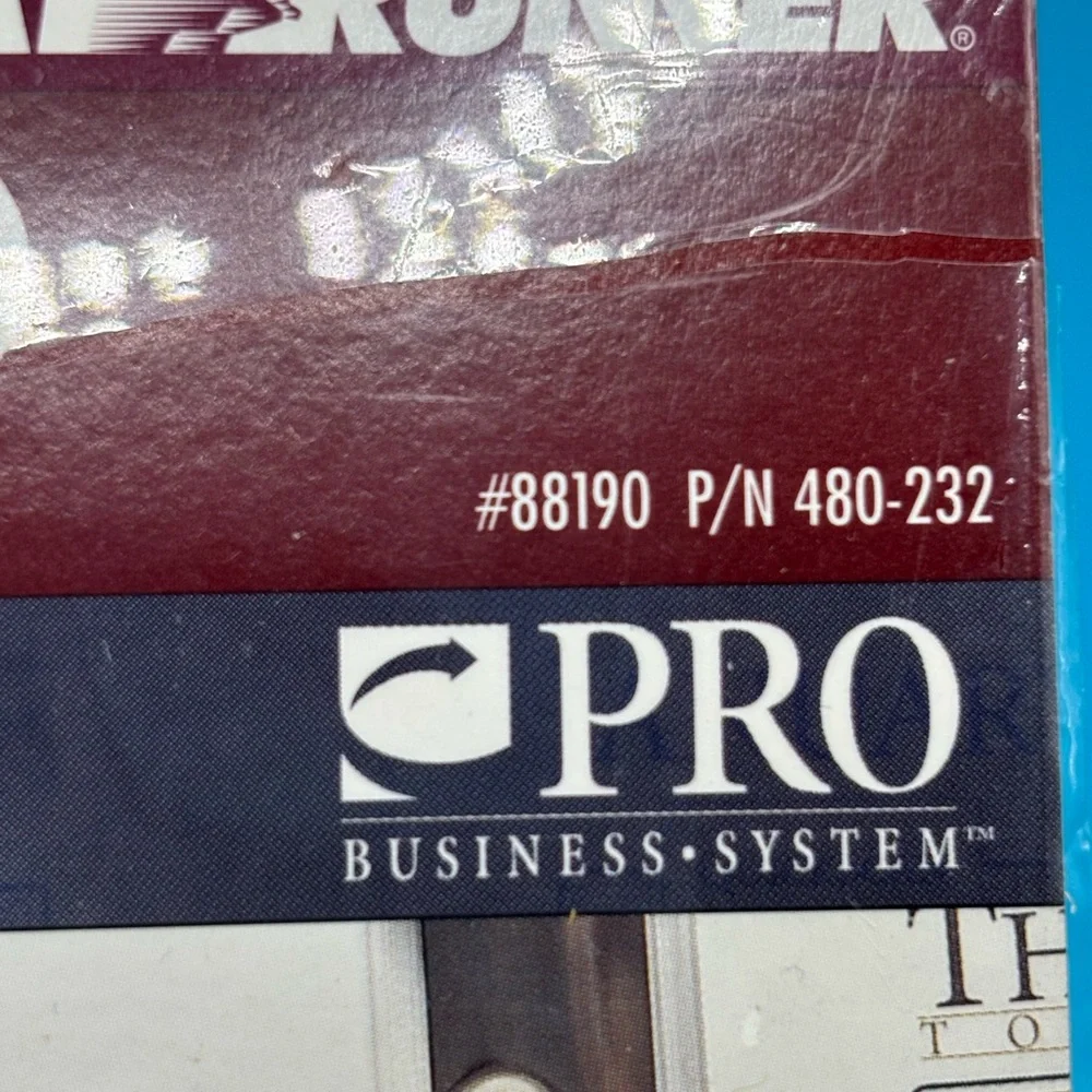 DAY RUNNER PRO Things To Do Pages #88190 NOS Pack 30 Sheets Sealed 7 Holes 1996